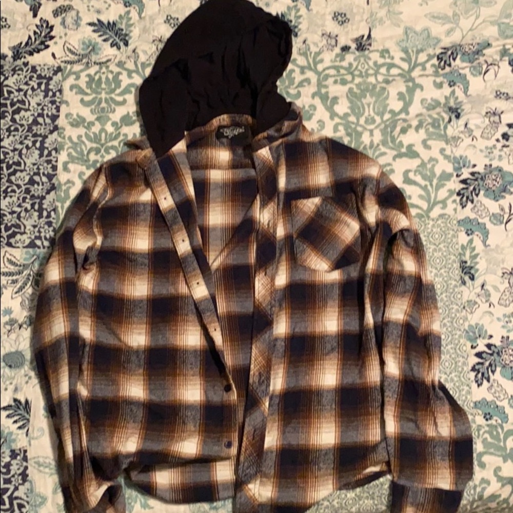 Flannel Hoodie